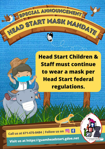 Head Start Mask Mandate